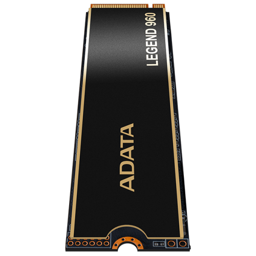 Твердотельный накопитель SSD M.2 2280 2TB ADATA LEGEND 960 [ALEG-960-2TCS] PCIe Gen4x4 with NVMe, 7400/6800, IOPS 750/630K, MTBF 2M, 3D NAND, 1560TBW, 0,43DWPD, Heat Sink, SMI SM2264, Work with PS5, RTL